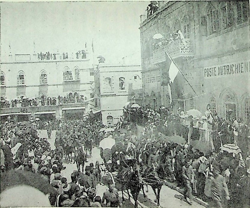 בקור הקיסר וילהלם בירושלים, 1898.jpg